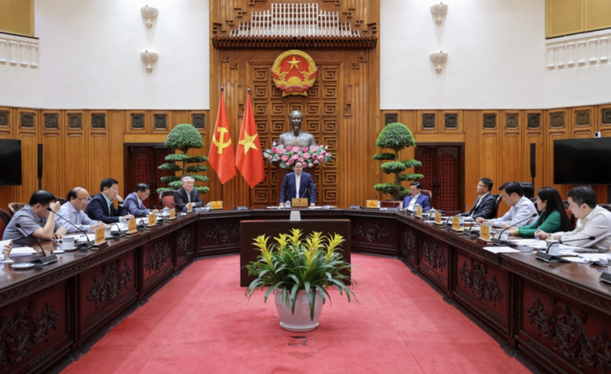 Toàn cảnh cuộc họp - Ảnh: VGP/Nhật Bắc