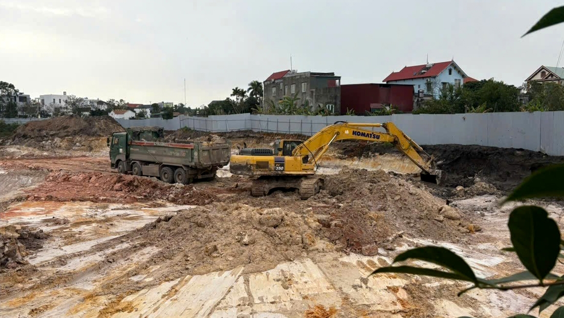 Khai thác khoáng sản trái phép tại phường Trần Hưng Đạo nằm ở phía Tây Hải Phòng.