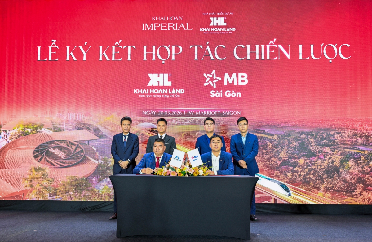 MB Bank – Đối tác tài chính chiến lược của Khải Hoàn Land.