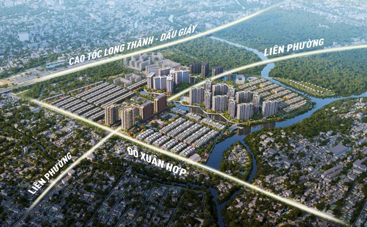 Khu đô thị The Global City sở hữu vị trí đắc địa tại khu Đông TP.HCM.