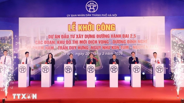 Hanoi starts construction of Ring Road 2.5
