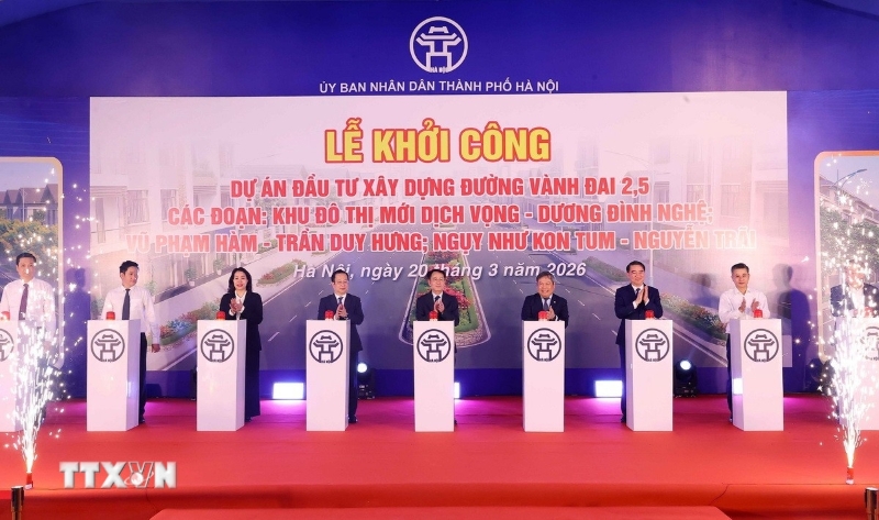 Hanoi starts construction of Ring Road 2.5