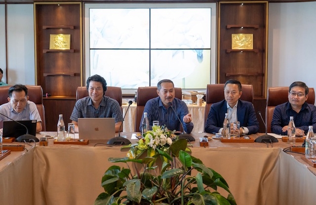 Ông Cao Trí Dũng, Chủ tịch Hiệp hội Du lịch Đà Nẵng, chia sẻ tại hội nghị.