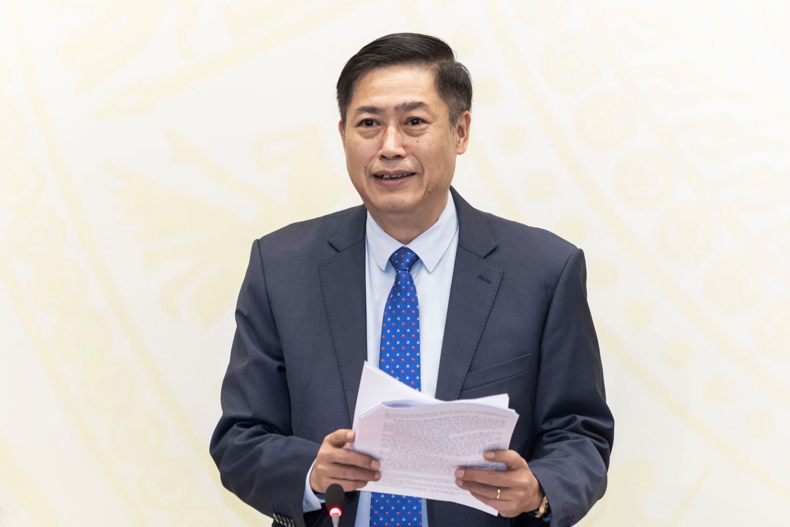 Ông Nguyễn Hữu Đông, Chủ nhiệm Ủy ban Công tác đại biểu Quốc hội, phát biểu. Ảnh: TTXVN.