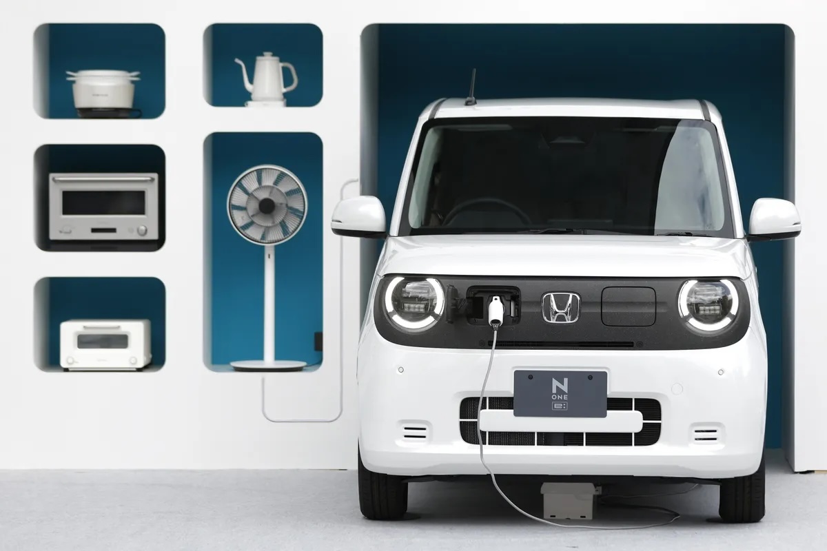 Xe điện N-ONE e của Honda. Ảnh: Bloomberg.