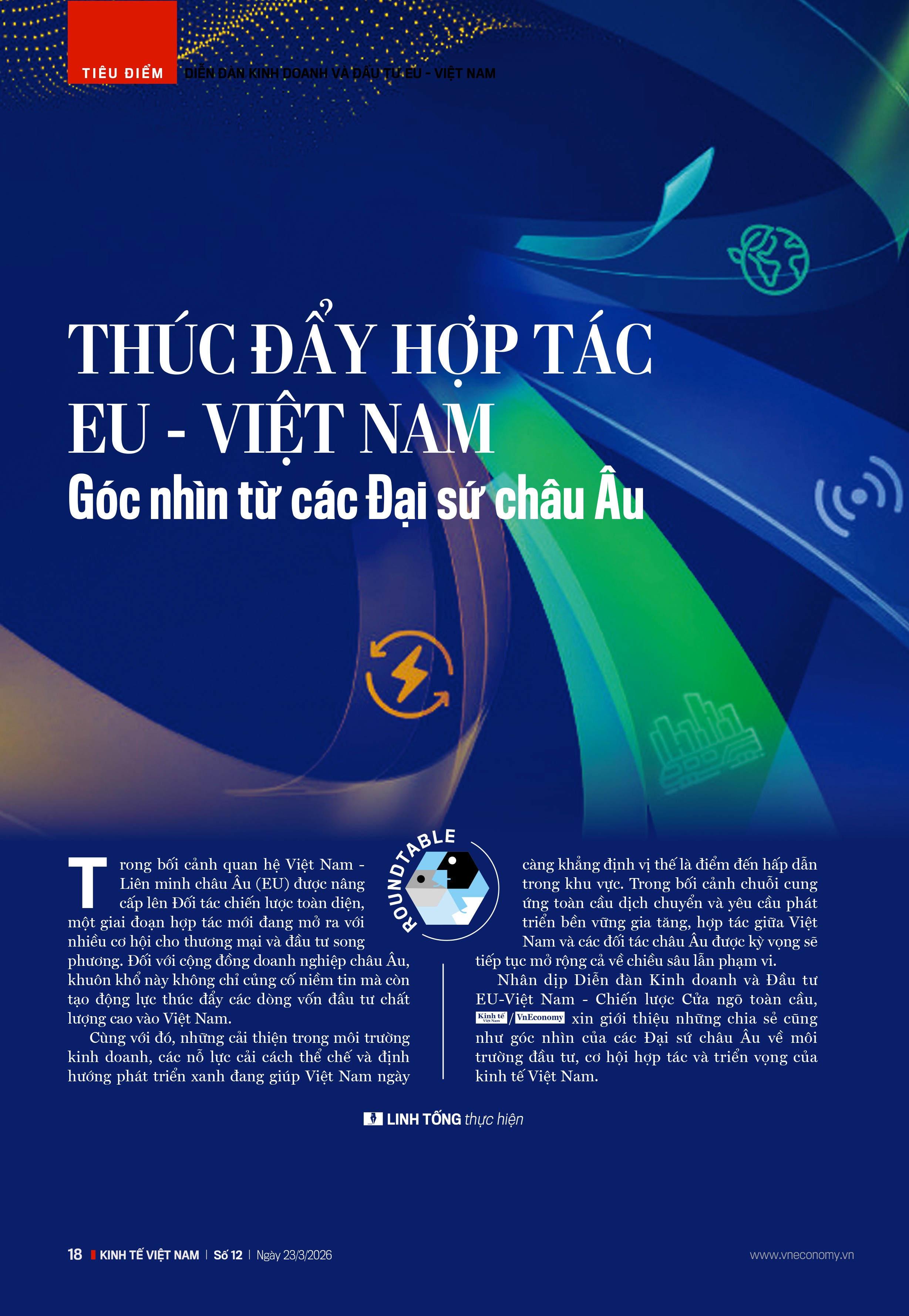 Thúc đẩy hợp tác EU - Việt Nam: Góc nhìn từ các Đại sứ châu Âu - Ảnh 21
