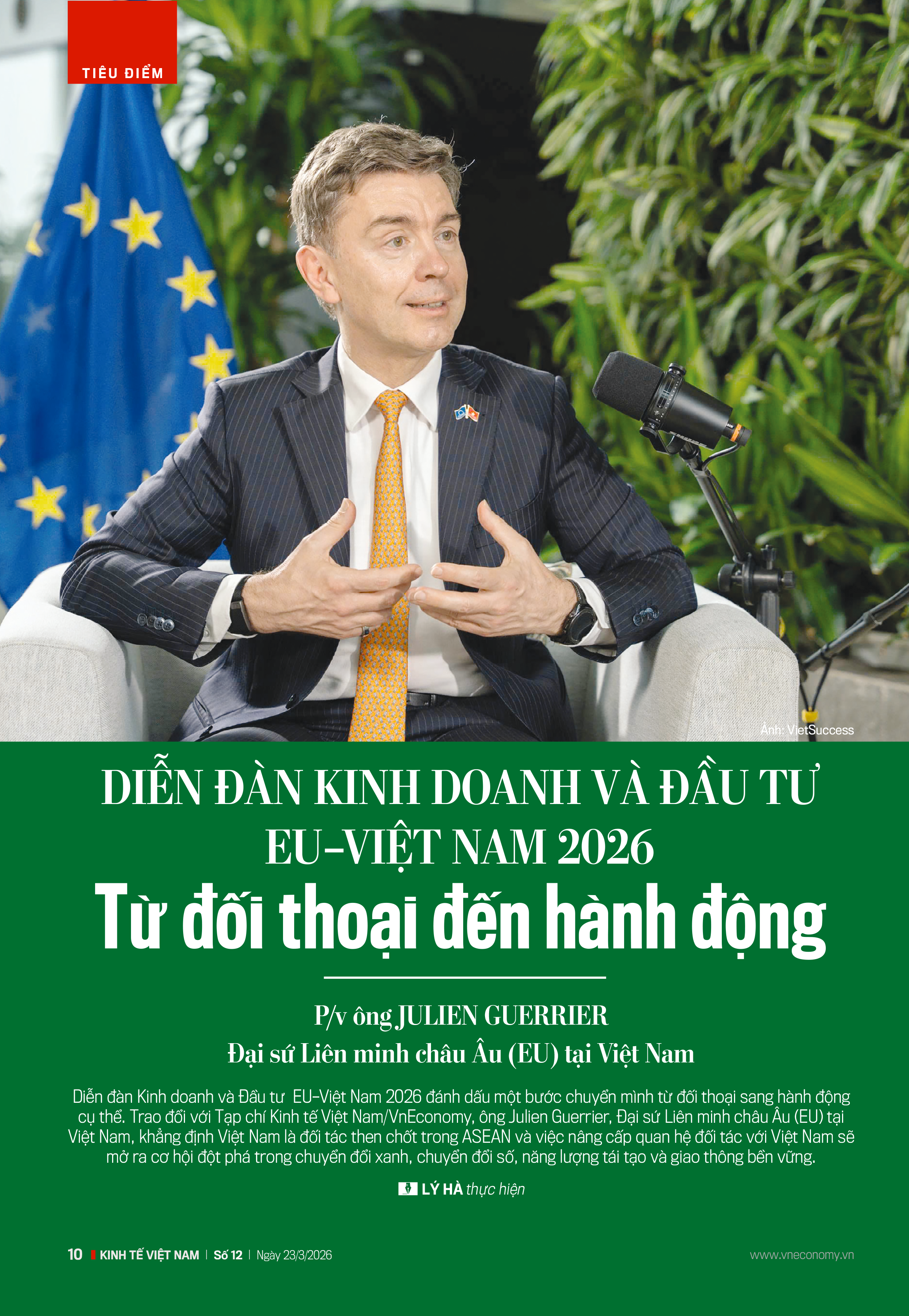 Diễn đàn Kinh doanh và Đầu tư EU–Việt Nam 2026: Từ đối thoại đến hành động - Ảnh 8