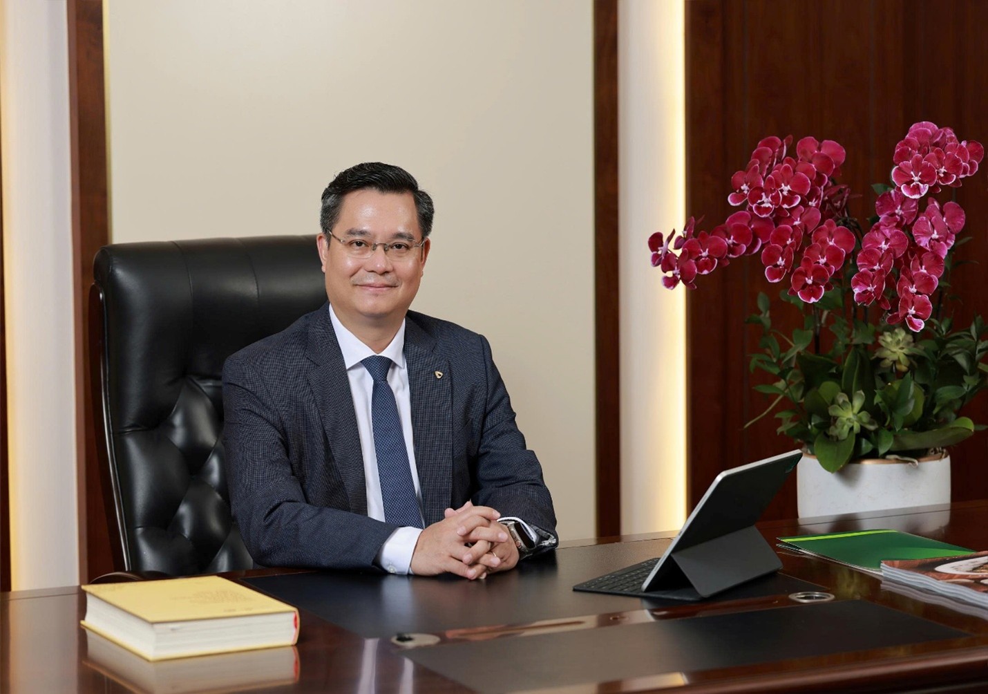 Đồng chí Nguyễn Thanh Tùng - Uỷ viên Ban Chấp hành Đảng bộ Chính phủ, Bí thư Đảng ủy, Chủ tịch Hội đồng quản trị Vietcombank.