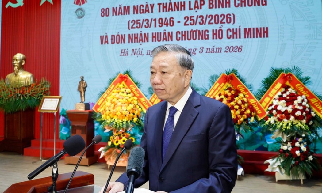 Tổng Bí thư Tô Lâm phát biểu chỉ đạo - Ảnh: TTXVN