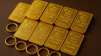 Domestic gold prices continue downward trend