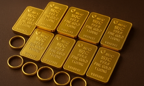Domestic gold prices continue downward trend