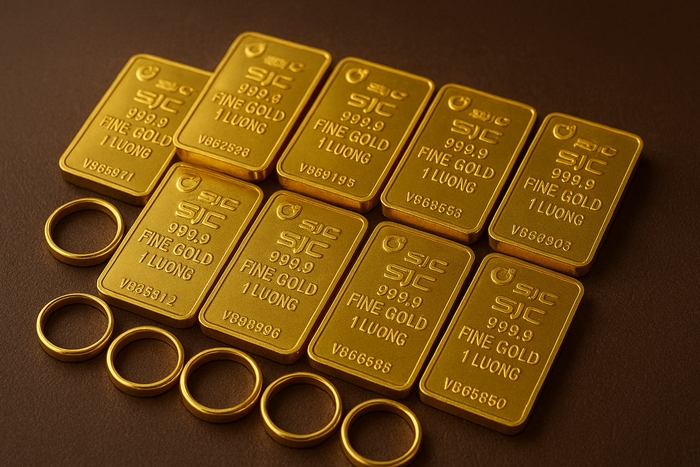 Domestic gold prices continue downward trend