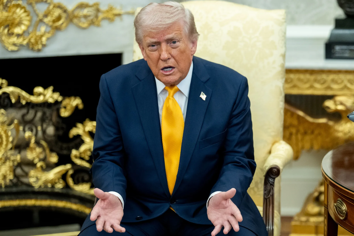 Tổng thống Mỹ Donald Trump - Ảnh: Bloomberg.