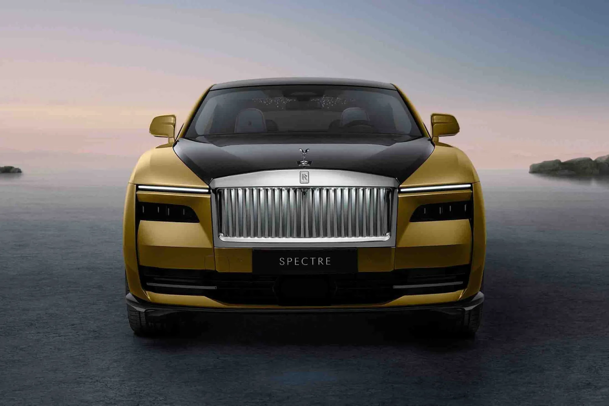 Mẫu xe điện Rolls-Royce Spectre - Ảnh: Bloomberg.