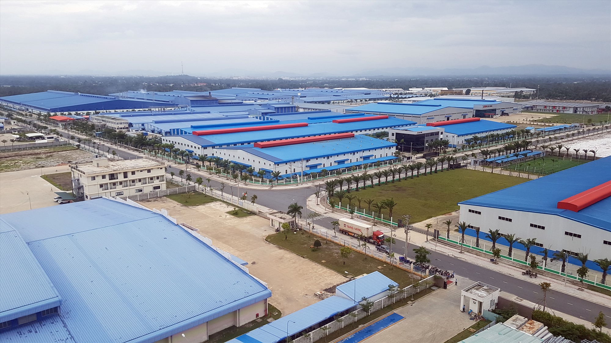 Khu công nghiệp Tam Thăng nằm ở phía Nam thành phố Đà Nẵng đang thu hút các nhà đầu tư sản xuất xanh