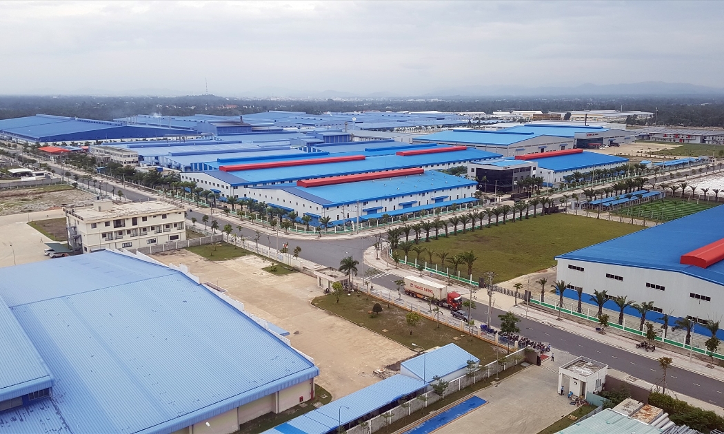 Khu công nghiệp Tam Thăng nằm ở phía Nam thành phố Đà Nẵng đang thu hút các nhà đầu tư sản xuất xanh