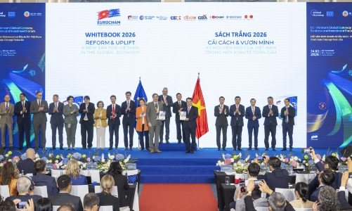 EuroCham ra mắt Sách Trắng 2026, nhấn mạnh bài toán thực thi để đón dòng vốn EU