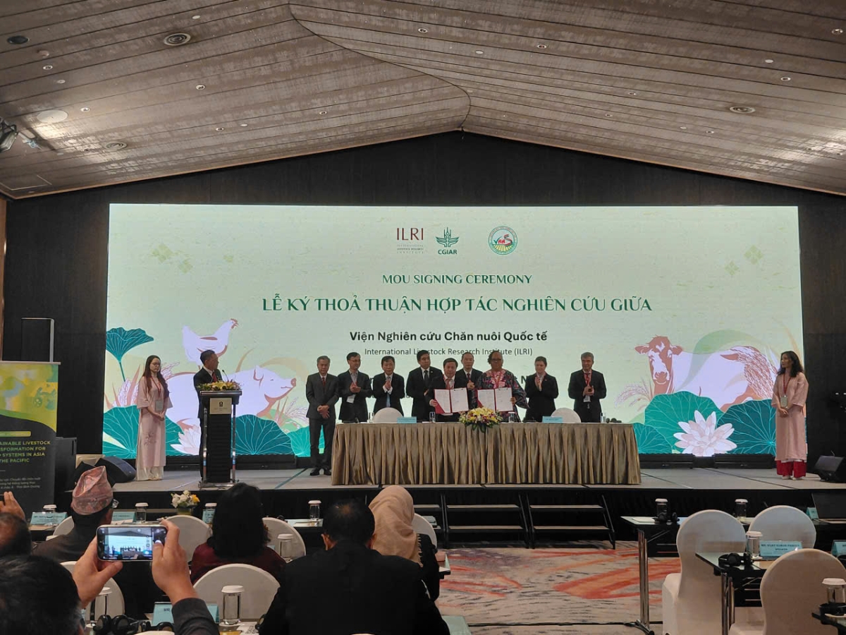 Lễ ký kết thoả thuận hợp tác giữa các tổ chức quốc tế và các đơn vị tại Việt Nam. Ảnh: Chu Khôi.