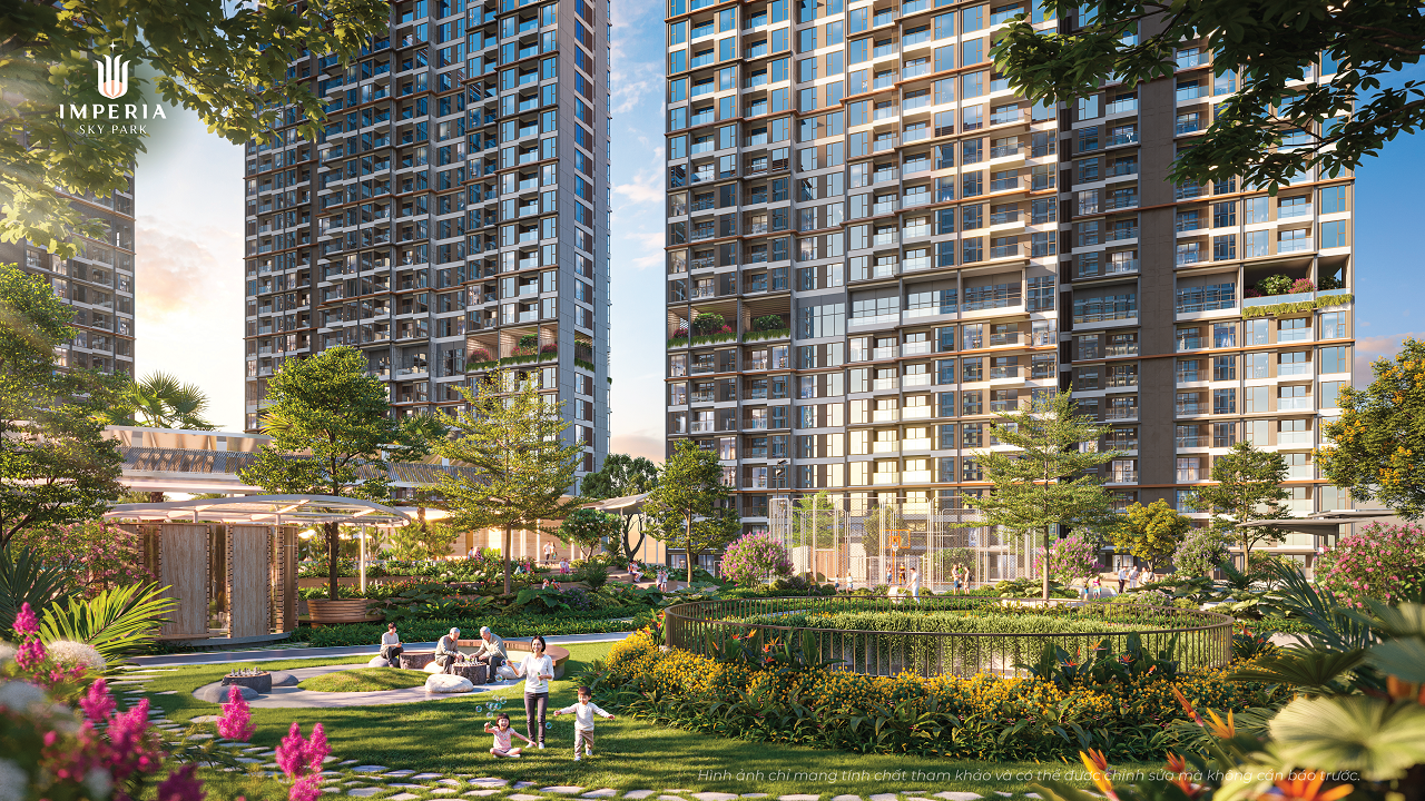 Ảnh phối cảnh tiện ích dự án Imperia Sky Park.