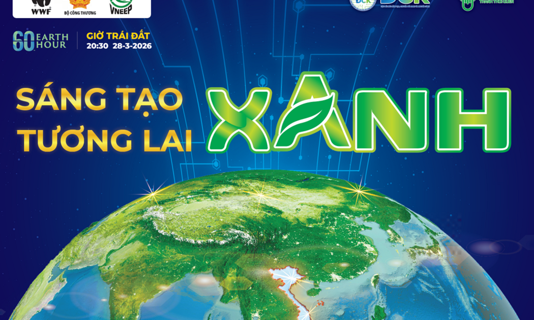 Hà Nội hưởng ứng Giờ Trái đất 2026: Sáng tạo xanh – Tương lai xanh