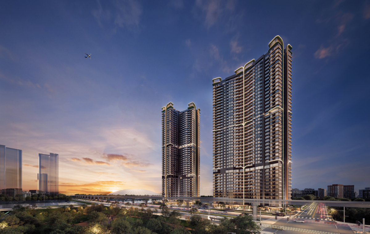 LUMIÈRE Essence Peak sở hữu vị trí kết nối thuận tiện, hưởng lợi từ hạ tầng khu vực Đông Bắc Thủ đô.