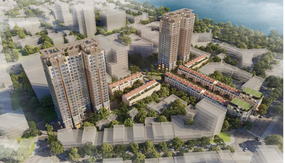 Công trình hạ tầng kỹ thuật Dự án Đầu tư xây dựng nhà ở tại các khu đất thuộc đường Trần Cao Vân và Nguyễn Tri Phương, phường Thuận Hóa, thành phố Huế được khởi công vào ngày 29/3/2026