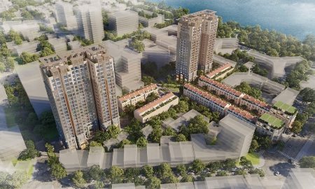 Công trình hạ tầng kỹ thuật Dự án Đầu tư xây dựng nhà ở tại các khu đất thuộc đường Trần Cao Vân và Nguyễn Tri Phương, phường Thuận Hóa, thành phố Huế được khởi công vào ngày 29/3/2026