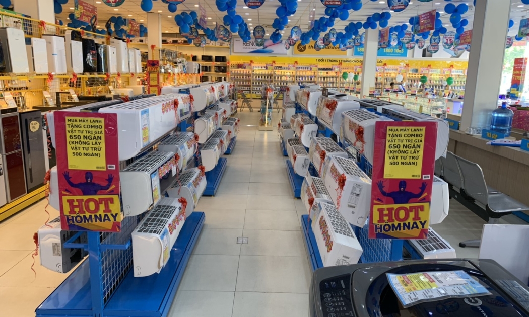 Thị trường điện máy gia dụng “đón hè” sớm
