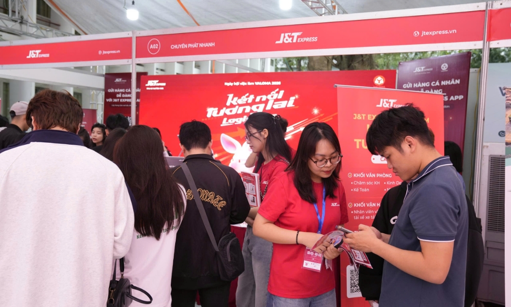 J&T Express: Kết nối tương lai logistics tại VALOMA LOGFAIR 2026