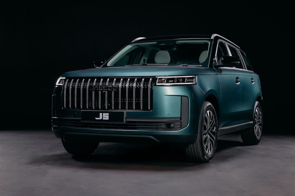 Mẫu SUV thuần điện Jaecoo J5 EV. Ảnh:&nbsp;Omoda & Jaecoo.