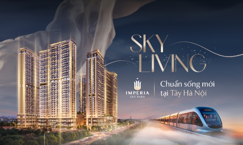Imperia Sky Park: Không gian sống xanh tầm cao tại Tây Hà Nội