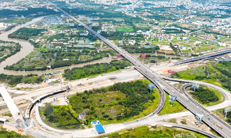 Đường Vành đai 3 TP. Hồ Chí Minh dự kiến sẽ dự kiến khép kín, thông xe vào ngày 30/6 tới - Ảnh minh họa.