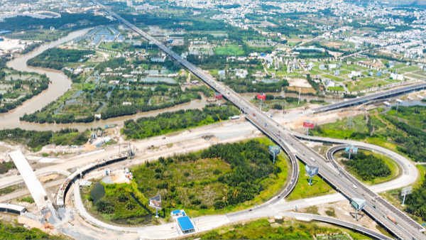 Đường Vành đai 3 TP. Hồ Chí Minh dự kiến sẽ dự kiến khép kín, thông xe vào ngày 30/6 tới - Ảnh minh họa.