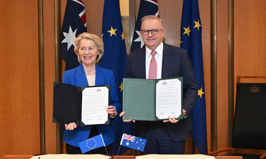 EU và Australia ký thỏa thuận thương mại lịch sử sau 6 năm đàm phán