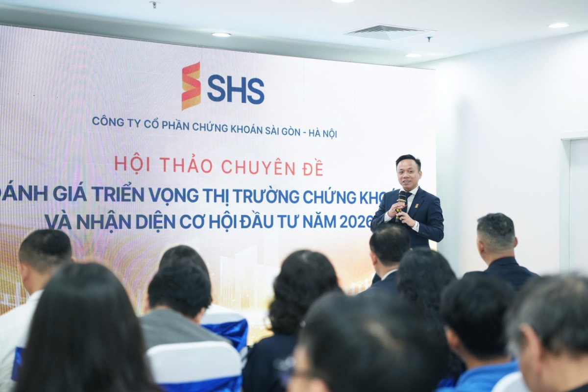 Ông Nguyễn Minh Hạnh – Giám đốc Trung tâm Phân tích Công ty Cổ phần Chứng khoán Sài Gòn – Hà Nội (SHS). Ảnh: SHS.