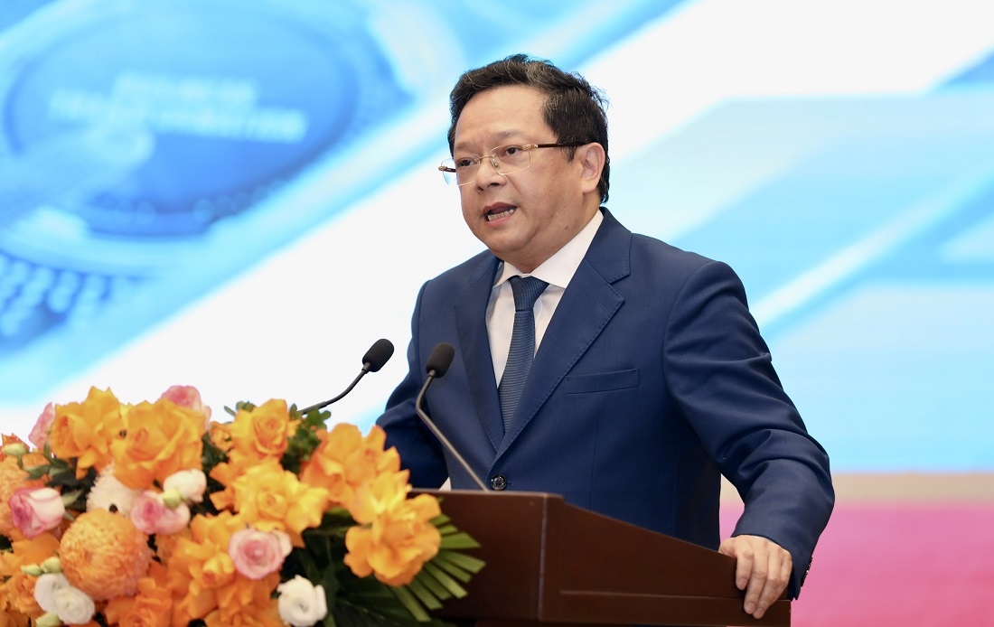 TS. Nguyễn Đức Hiển, Phó Trưởng ban, Ban Chính sách, chiến lược Trung ương phát biểu gợi mở tại Diễn đàn Kinh tế Việt Nam 2026.