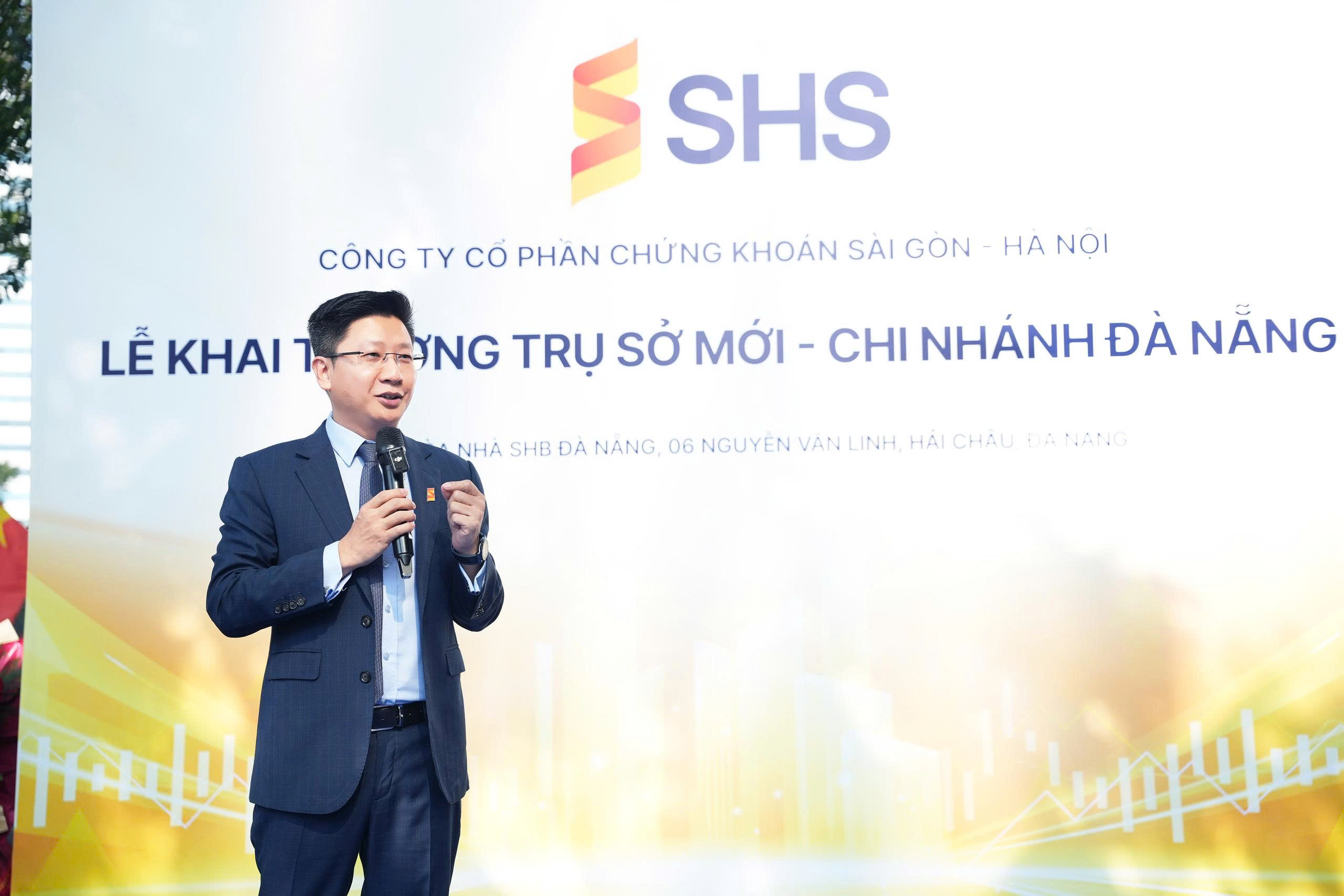 Ông Nguyễn Duy Linh – Tổng giám đốc Công ty Cổ phần Chứng khoán Sài Gòn – Hà Nội (SHS). Ảnh: SHS.