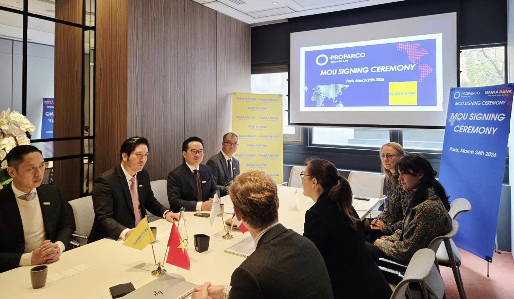 In addition to the signing ceremony, senior leaders from both sides discussed key cooperation activities for the upcomming period