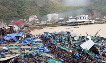 Việt Nam đang phải đối mặt với các thiên tai có cường độ và tần suất ngày càng tăng. Ảnh minh họa