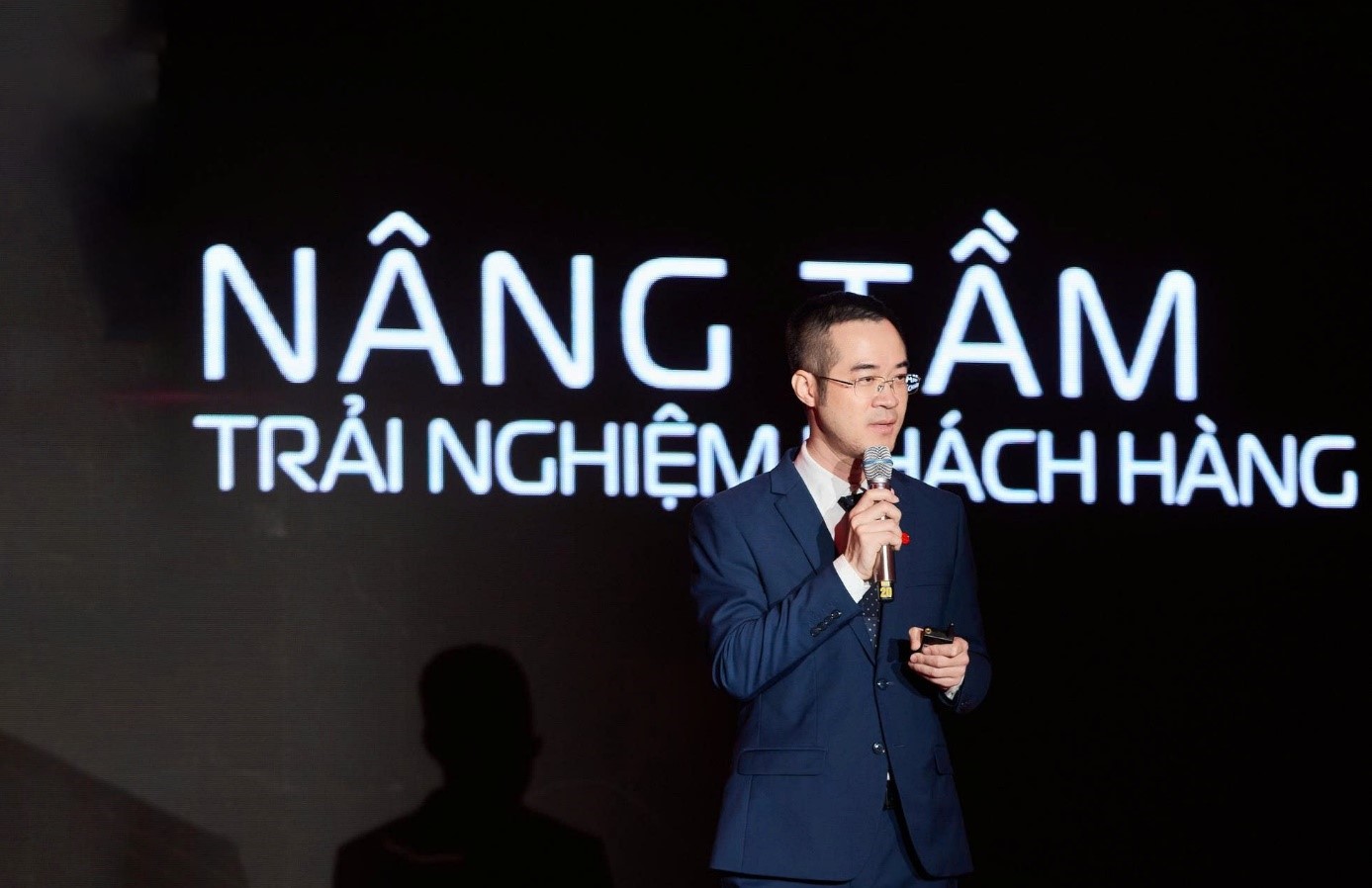 Ông Nguyễn Tiến Dũng - Giám đốc Viettel Customer Service chia sẻ về mục tiêu xuất khẩu năng lực trải nghiệm khách hàng. Ảnh: Viettel Customer Service.