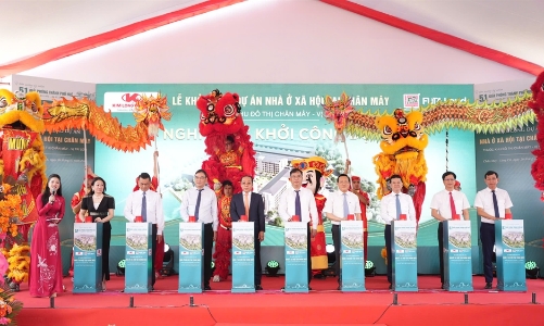 Huế: Khởi công dự án nhà ở xã hội tại Khu đô thị Chân Mây