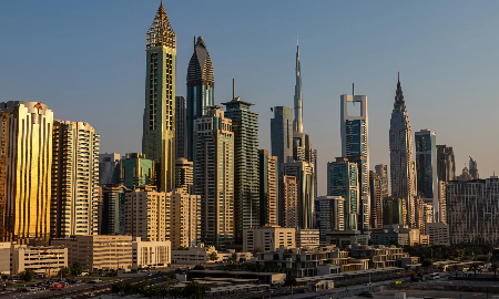 Một góc Dubai - Ảnh: Bloomberg.