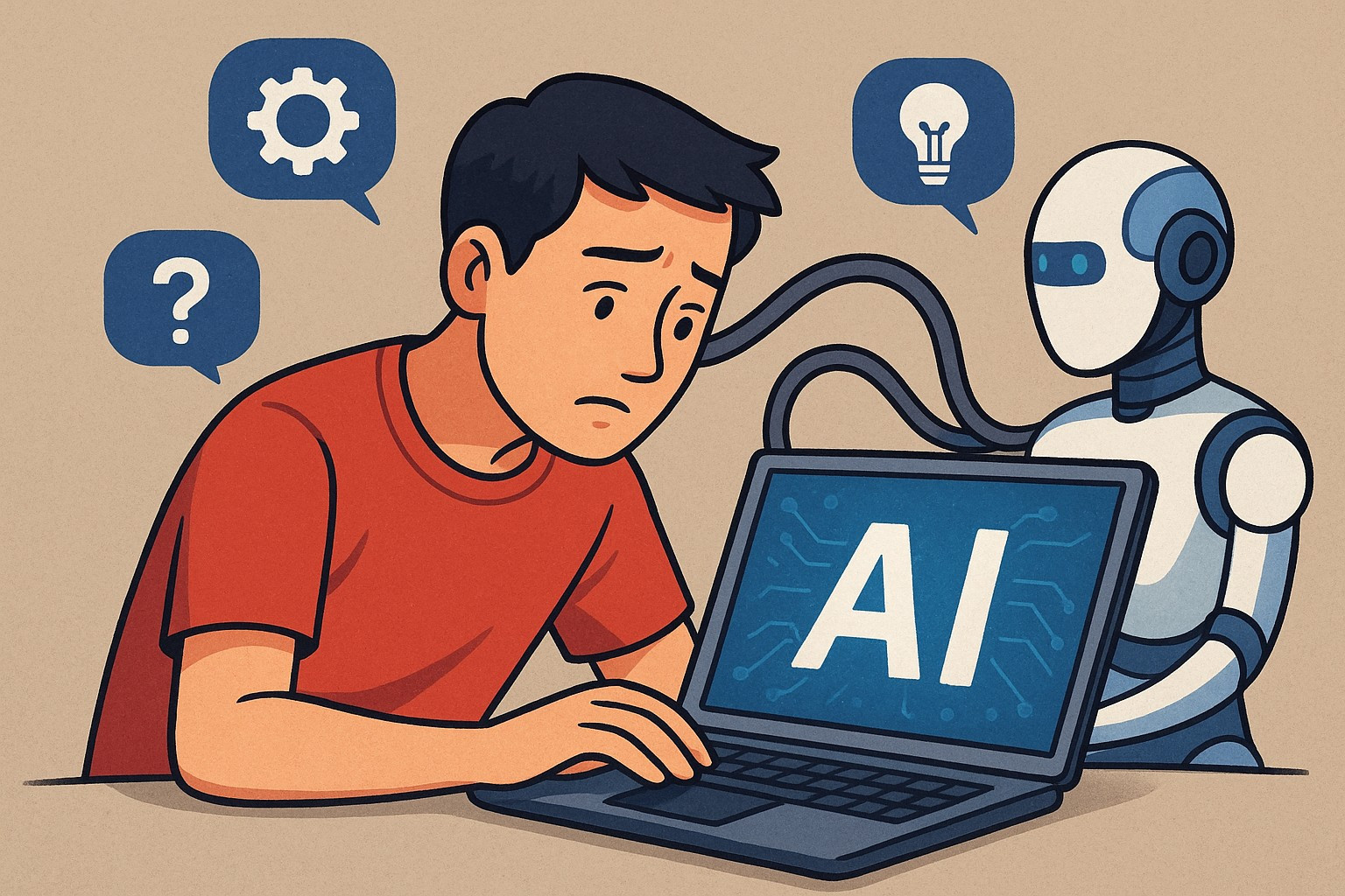 Người dùng ngày càng có xu hướng chia sẻ nhiều thông tin cá nhân hơn với các hệ thống AI, đôi khi vượt xa mức cần thiết. Ảnh minh họa