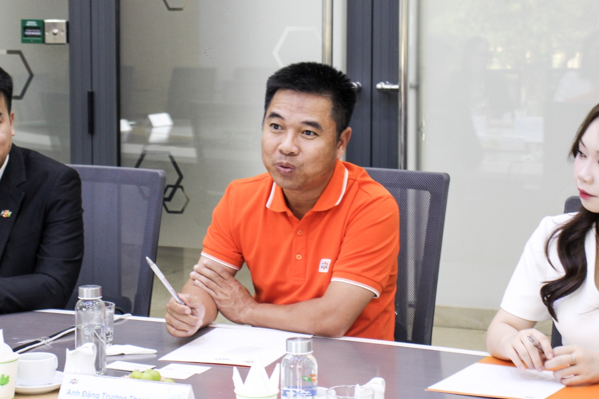 Ông Đặng Trường Thạch - FPT kỳ vọng hợp tác sẽ kiến tạo hệ sinh thái công nghệ giúp doanh nghiệp nhanh chóng đáp ứng lộ trình Net Zero. Ảnh:&nbsp;FPT.