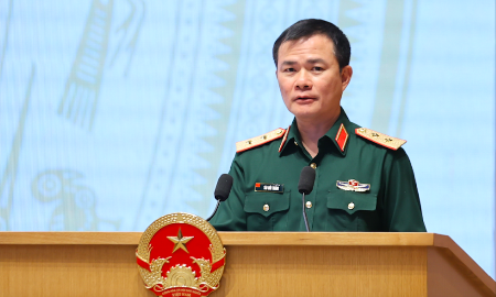 Ông Tào Đức Thắng, Chủ tịch kiêm Tổng Giám đốc Tập đoàn Công nghiệp - Viễn thông Quân đội (Viettel) - Ảnh: VGP.