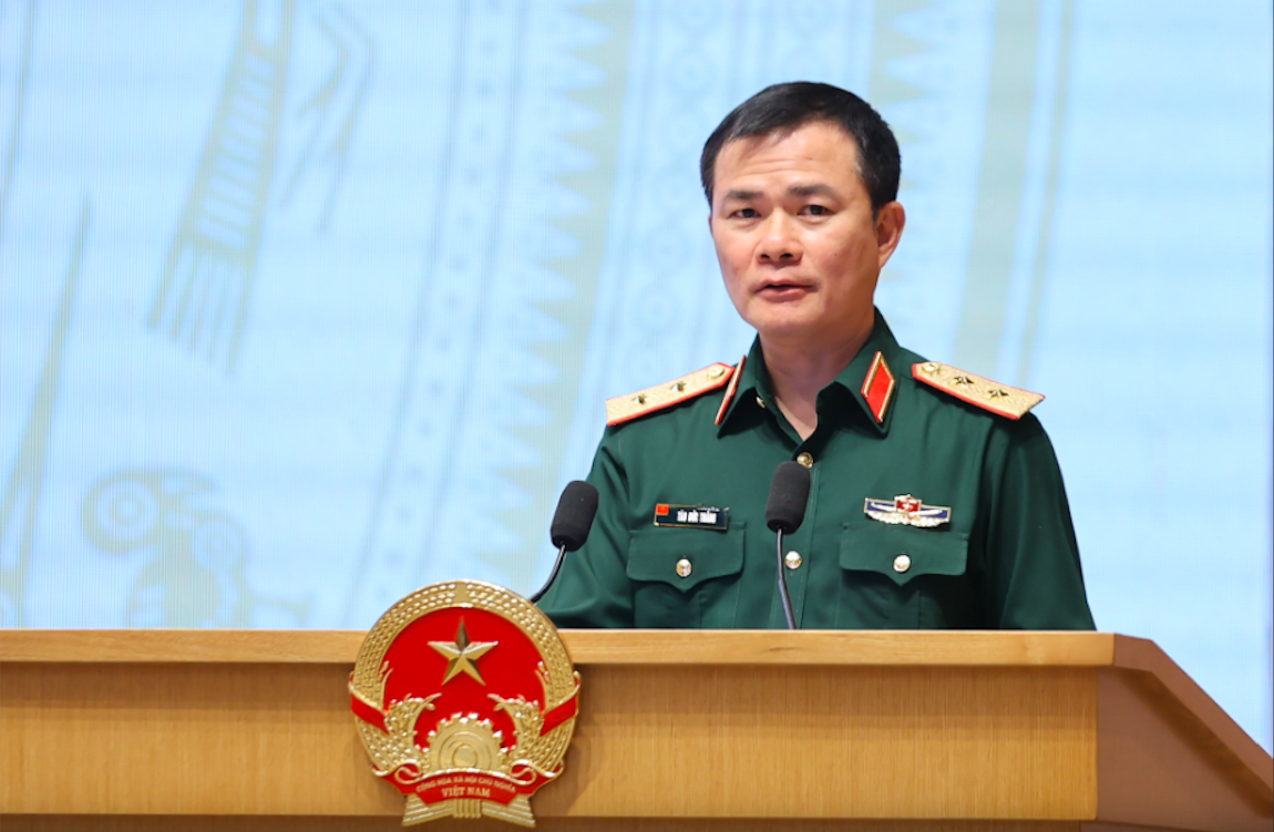 Ông Tào Đức Thắng, Chủ tịch kiêm Tổng Giám đốc Tập đoàn Công nghiệp - Viễn thông Quân đội (Viettel) - Ảnh: VGP.