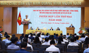 Phiên họp lần thứ hai năm 2026 của Ban Chỉ đạo của Chính phủ về phát triển khoa học, công nghệ, đổi mới sáng tạo, chuyển đổi số và Đề án 06