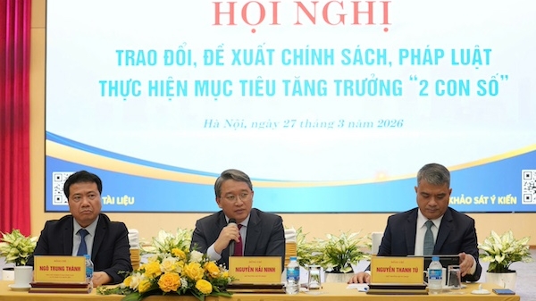 Xây dựng hệ thống pháp luật, tạo nền tảng cho mục tiêu tăng trưởng “hai con số”