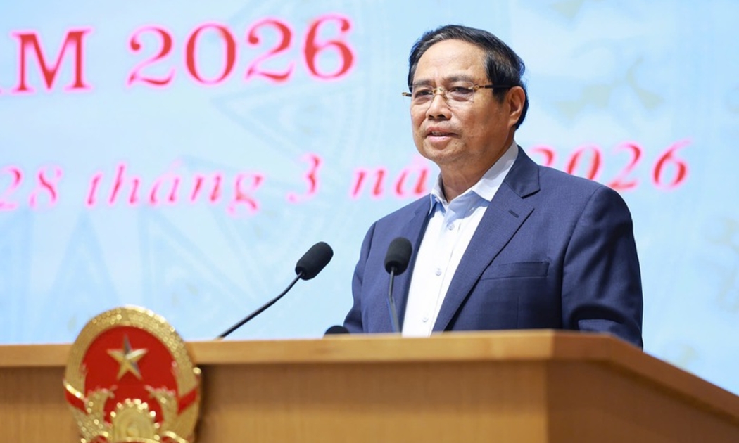 Thủ tướng Phạm Minh Chính chỉ đạo phiên họp - Ảnh: VGP.