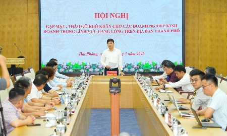 Hội nghị tháo gỡ khó khăn cho các doanh nghiệp kinh doanh xăng dầu, khí hóa lỏng trên địa bàn TP. Hải Phòng.
